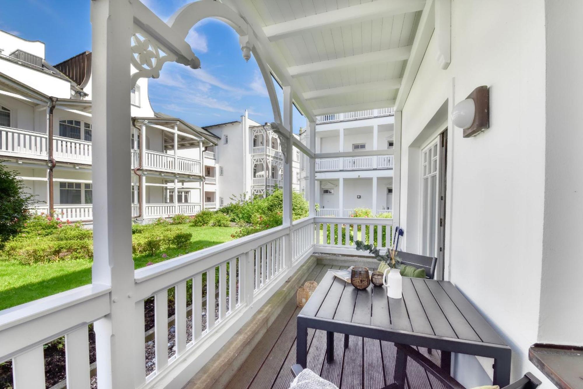 Ferienwohnung "Sonnendeck" In Der Villa Seeadler Binz Zewnętrze zdjęcie